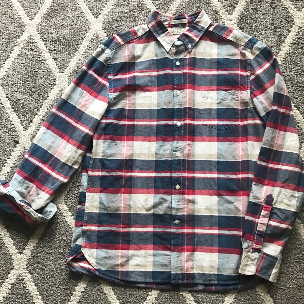 H&M Plaid Button Down Shirt